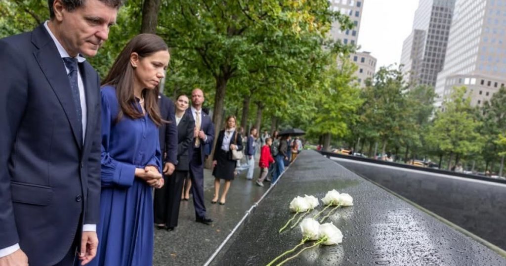 Omagiul României la Memorialul 9/11: Nicuşor Dan și Mirabela Grădinaru în New York