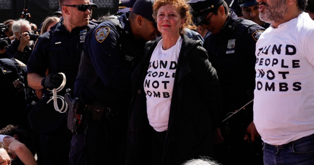 Susan Sarandon: O voce puternică în protestele împotriva politicii israeliene