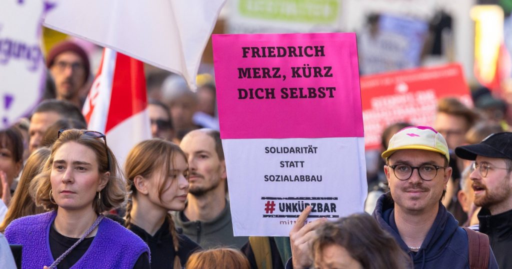 Protestele masive din Germania: O reacție împotriva reducerii beneficiilor sociale și a reformelor guvernamentale
