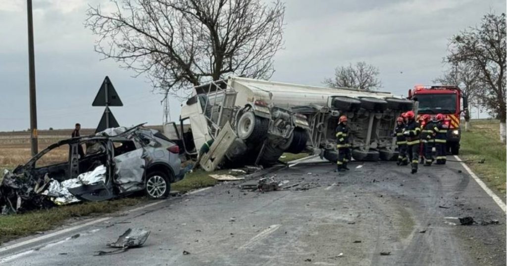 Tragedie pe DN 3: Impact fatal între un autoturism și un TIR, analiza unui accident devastator