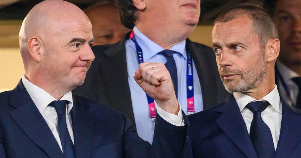 Conflictul dintre UEFA și FIFA: Ceferin cere demisia lui Infantino